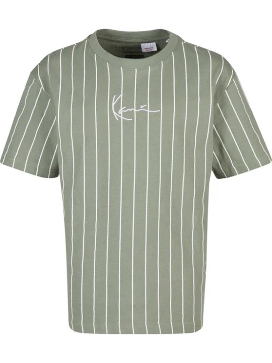 Foto van product Karl Kani Shirt 'Essential' groen / wit