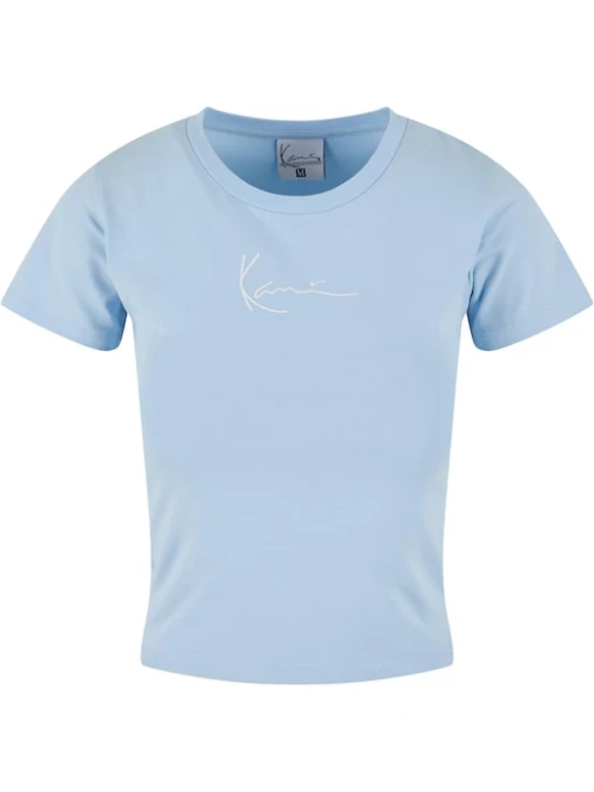 Foto van product Karl Kani Shirt 'Essential' lichtblauw / wit