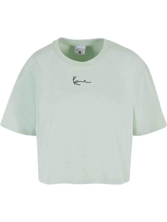 Foto van product Karl Kani Shirt 'Essential' mintgroen / zwart