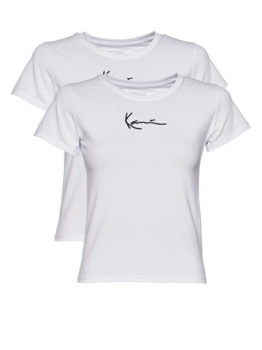 Foto van product Karl Kani Shirt 'Essential' zwart / offwhite