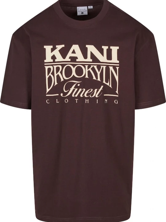 Foto van product Karl Kani Shirt 'Finest' crème / donkerbruin