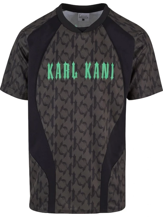 Foto van product Karl Kani Shirt 'Gothic 89' bruin / groen / zwart