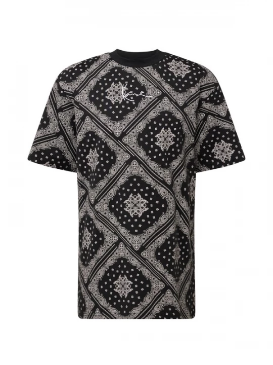 Foto van product Karl Kani Shirt grijs / zwart / wit