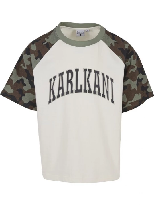 Foto van product Karl Kani Shirt groen / zwart / offwhite