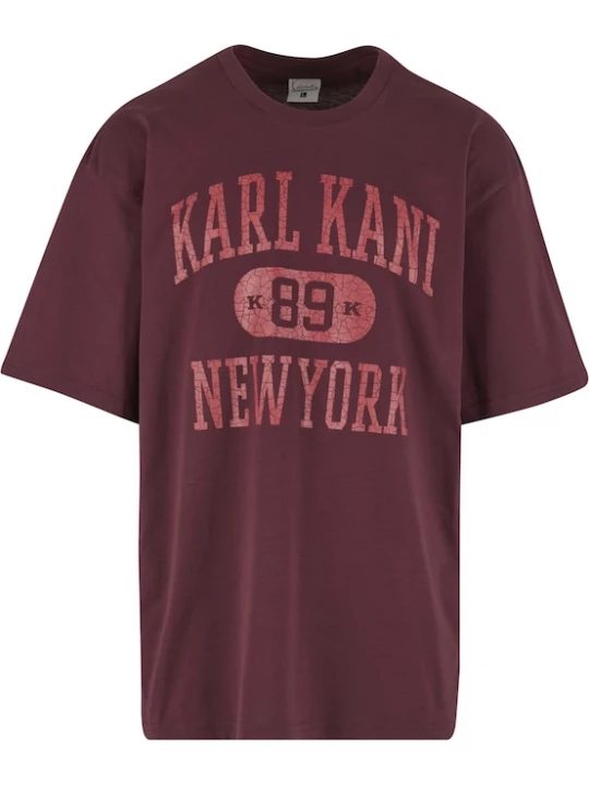 Foto van product Karl Kani Shirt 'Heritage 89' wijnrood