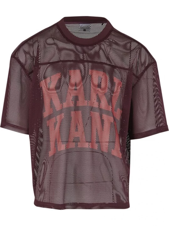 Foto van product Karl Kani Shirt 'Heritage' grenadine / wijnrood