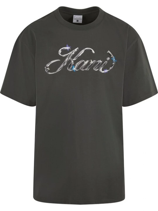 Foto van product Karl Kani Shirt 'Icy Chrome' azuur / grijs / donkergrijs / wit