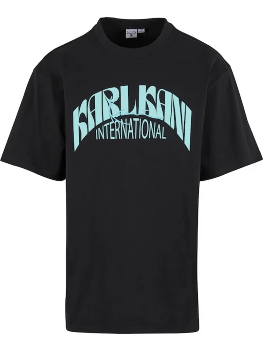 Foto van product Karl Kani Shirt 'International' lichtblauw / zwart