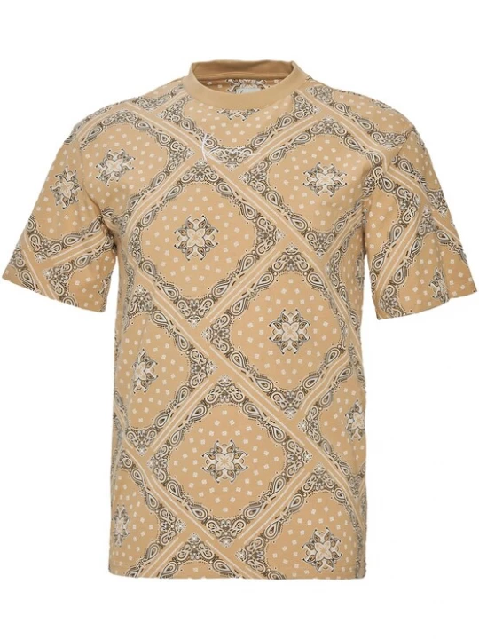 Foto van product Karl Kani Shirt lichtbeige / zwart / wit
