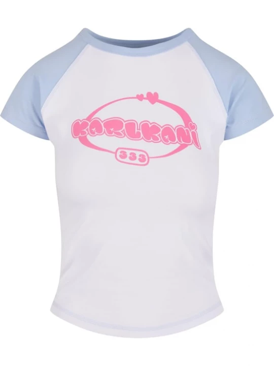 Foto van product Karl Kani Shirt lichtblauw / lichtroze / wit