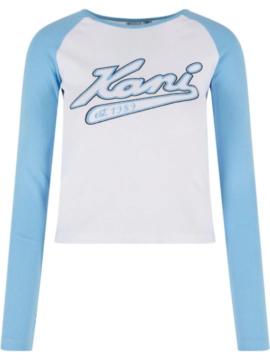 Foto van product Karl Kani Shirt lichtblauw / zwart / wit