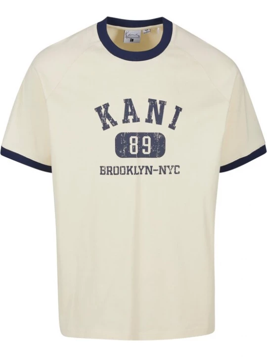 Foto van product Karl Kani Shirt marine / pasteelgeel