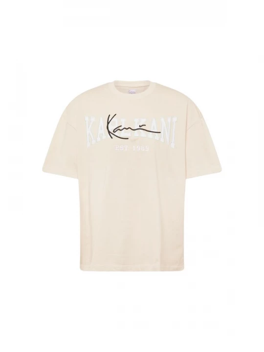Foto van product Karl Kani Shirt mintgroen / zwart / wit / wolwit