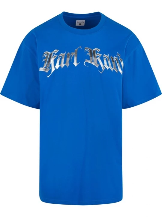 Foto van product Karl Kani Shirt 'Old English Chrome' blauw / zilver