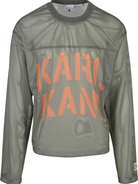 Foto van product Karl Kani Shirt olijfgroen / oranje