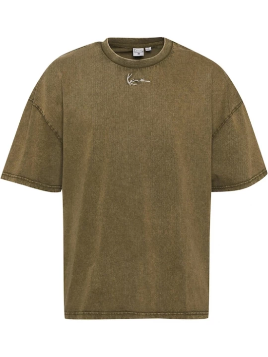 Foto van product Karl Kani Shirt olijfgroen / wit