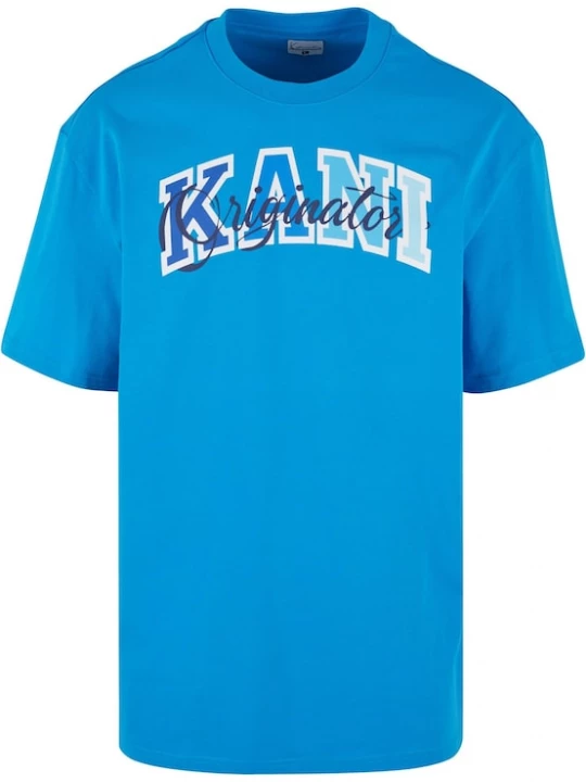 Foto van product Karl Kani Shirt 'Originator' marine / azuur / hemelsblauw / wit