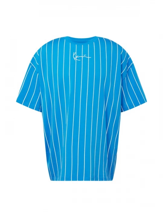Foto van product Karl Kani Shirt 'Pinstripe' blauw / wit