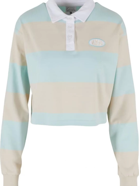 Foto van product Karl Kani Shirt sand / mintgroen / wit