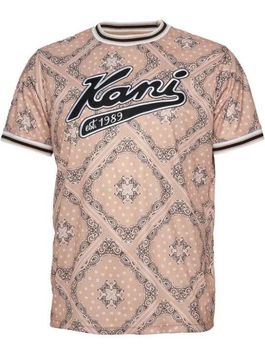 Foto van product Karl Kani Shirt sand / zwart / wit