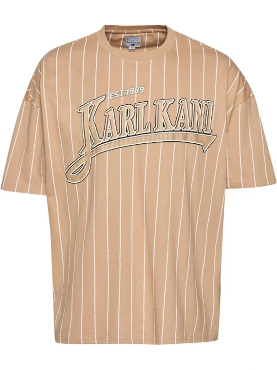 Foto van product Karl Kani Shirt sand / zwart / wit