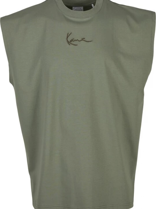Foto van product Karl Kani Shirt 'Signature Essential' olijfgroen