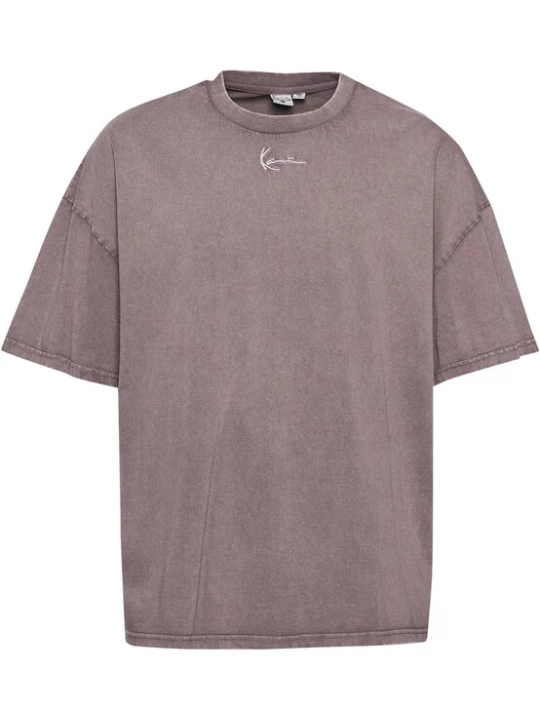 Foto van product Karl Kani Shirt 'Signature' lavendel / wit
