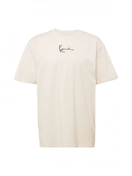 Foto van product Karl Kani Shirt ' Small Signature Essential T' lichtbeige / zwart