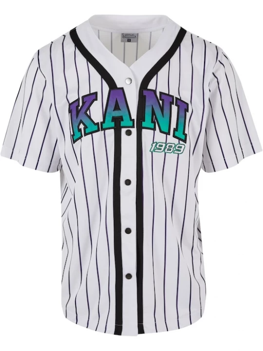 Foto van product Karl Kani Shirt turquoise / lila / zwart / wit