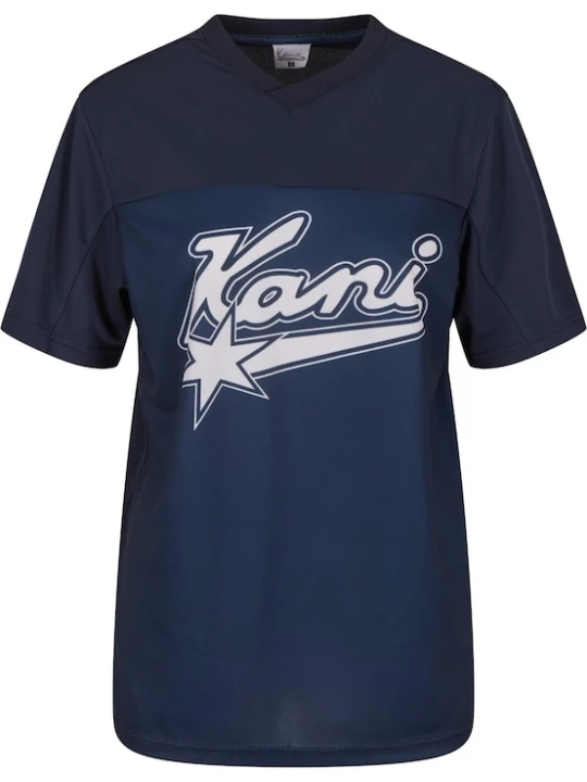 Foto van product Karl Kani Shirt 'Varsity Star' nachtblauw / donkerblauw / wit