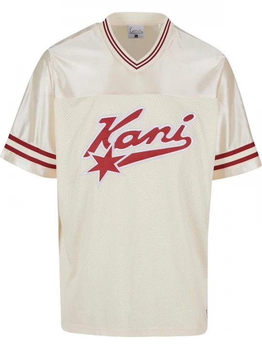 Foto van product Karl Kani Shirt 'Varsity' taupe / lila