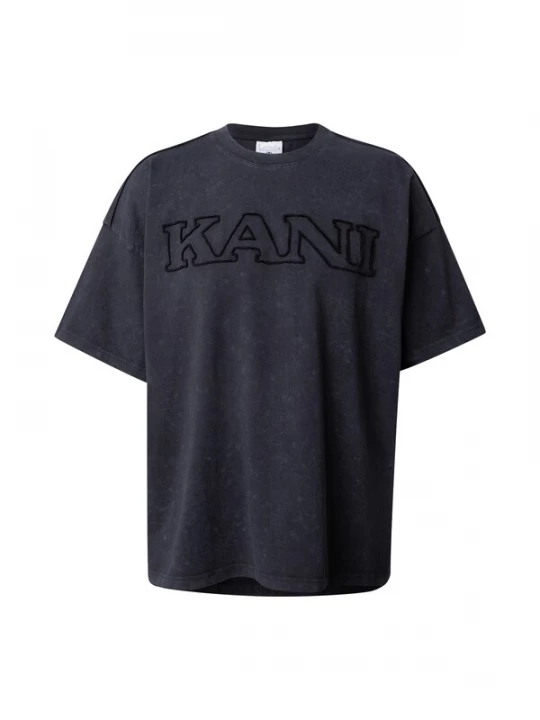 Foto van product Karl Kani Shirt zwart / zwart gemêleerd