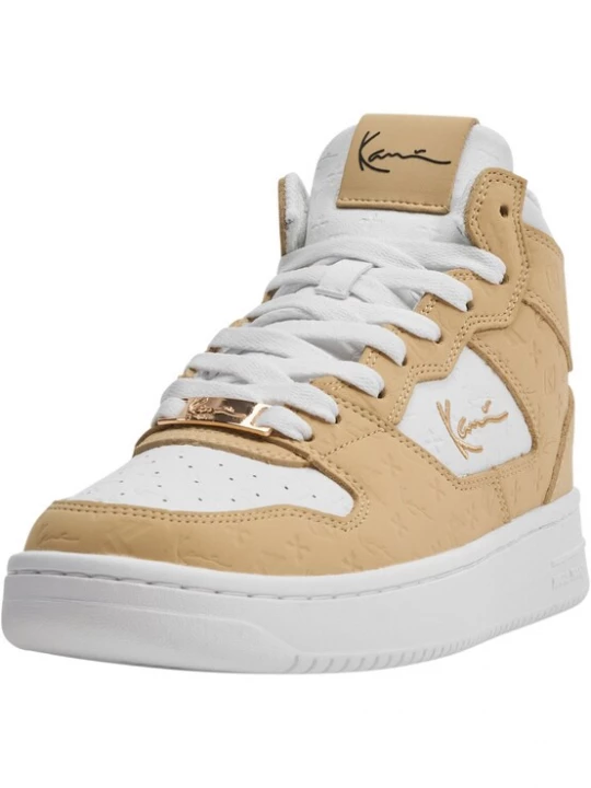 Foto van product Karl Kani Sneakers hoog cappuccino / wit