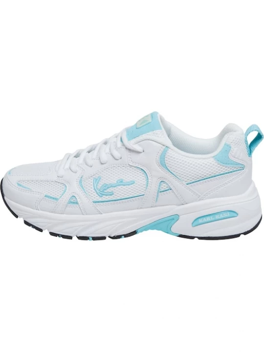 Foto van product Karl Kani Sneakers laag 'Prime Runner' turquoise / wit