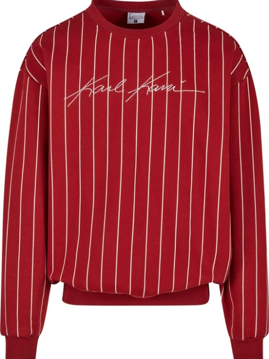 Foto van product Karl Kani Sweatshirt donkerrood / natuurwit