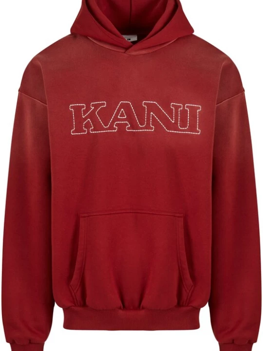Foto van product Karl Kani Sweatshirt donkerrood / wit