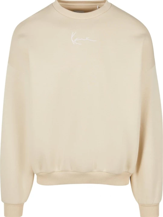 Foto van product Karl Kani Sweatshirt 'Essential' sand / wit