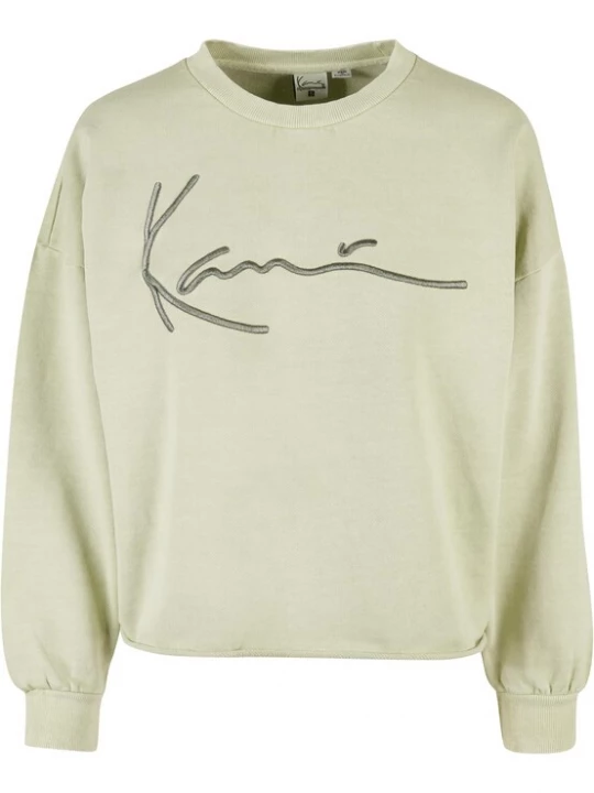 Foto van product Karl Kani Sweatshirt grijs / lichtgroen