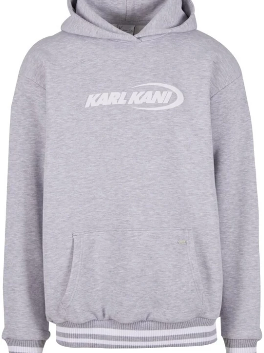 Foto van product Karl Kani Sweatshirt 'Kani Ellipse' grijs gemêleerd / wit