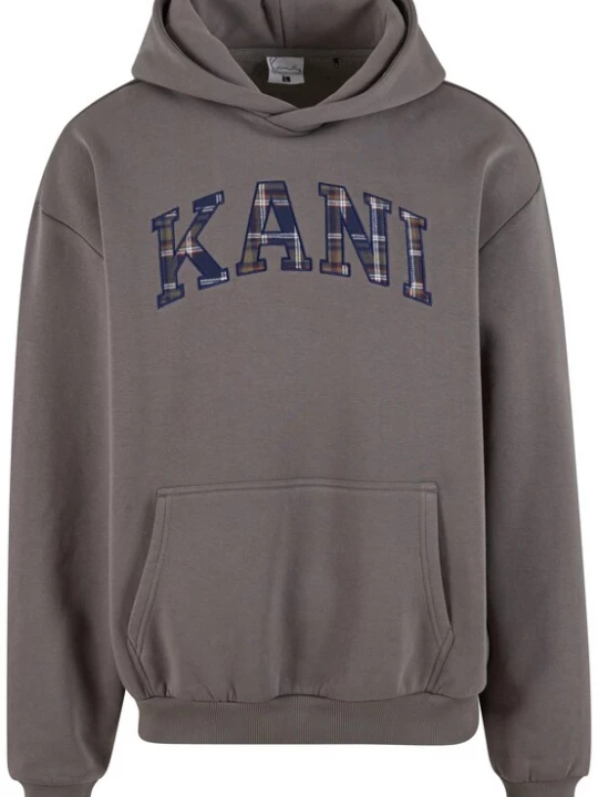 Foto van product Karl Kani Sweatshirt 'Serif' donkerblauw / donkergrijs / wit