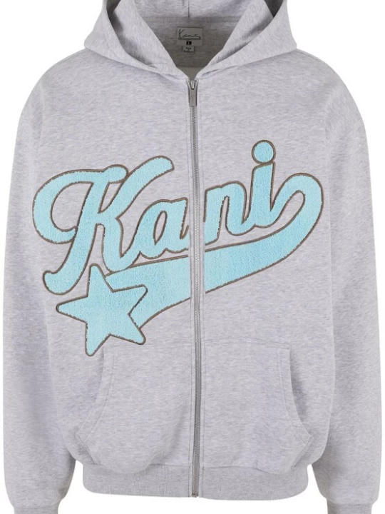 Foto van product Karl Kani Sweatshirt turquoise / grijs