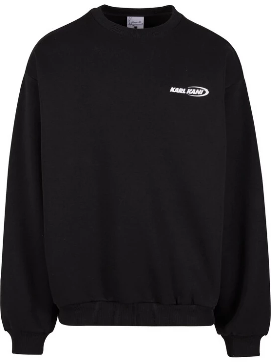Foto van product Karl Kani Sweatshirt 'Woven Signature Resist Love Crew' rood / zwart / wit