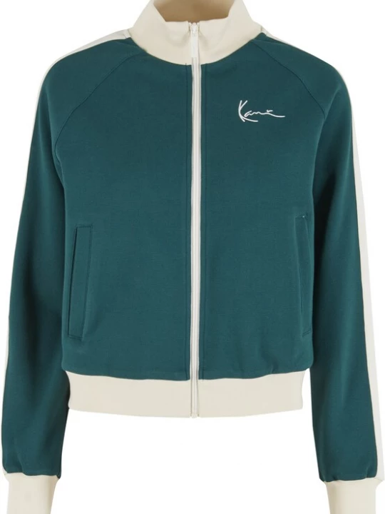 Foto van product Karl Kani Sweatvest beige / donkergroen