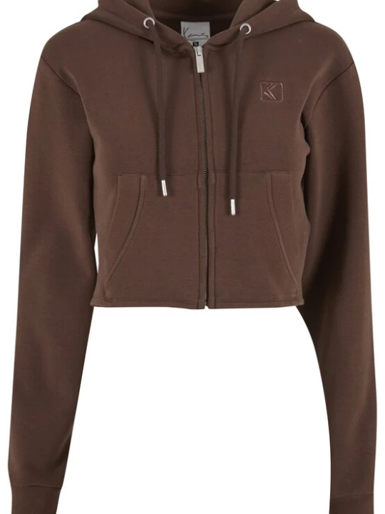 Foto van product Karl Kani Sweatvest chocoladebruin / mauve