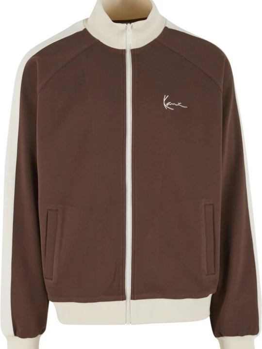 Foto van product Karl Kani Sweatvest crème / chocoladebruin