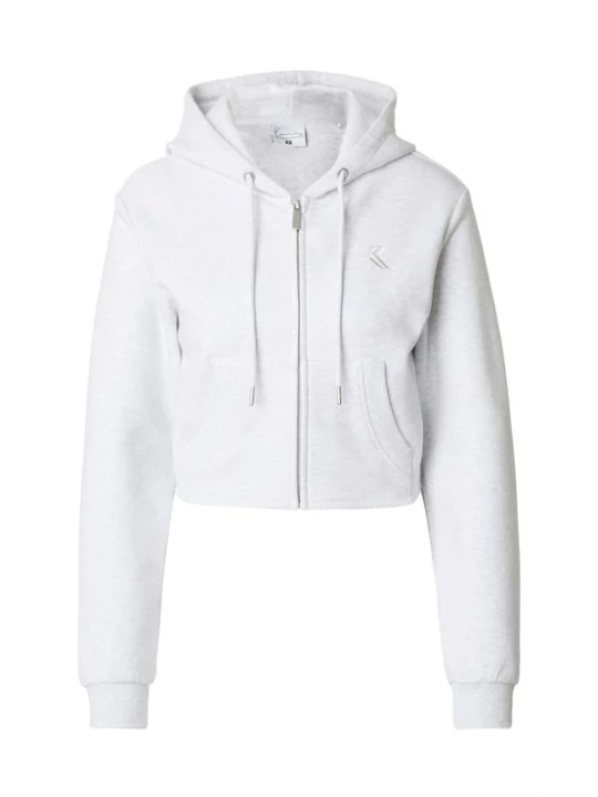 Foto van product Karl Kani Sweatvest grijs gemêleerd