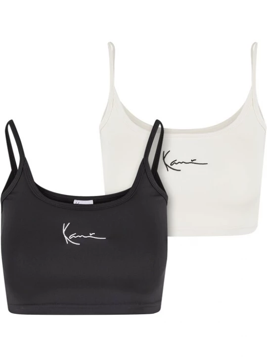 Foto van product Karl Kani Top 'Essential' zwart / offwhite