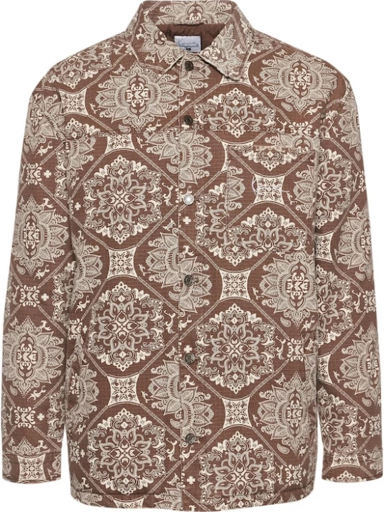 Foto van product Karl Kani Tussenjas beige / bruin gemêleerd