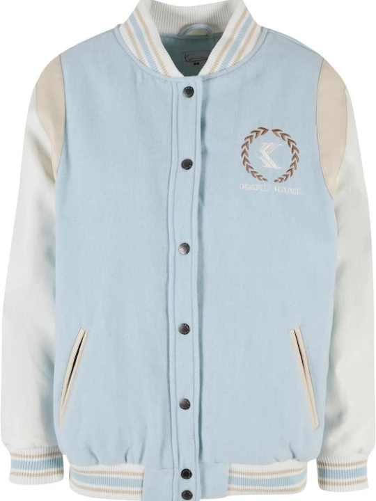 Foto van product Karl Kani Tussenjas beige / lichtblauw / bruin / wit