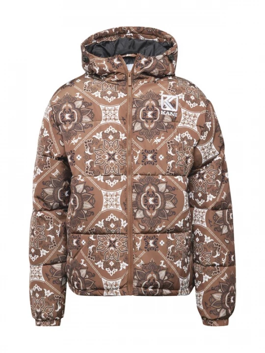 Foto van product Karl Kani Tussenjas bruin / zwart / wit